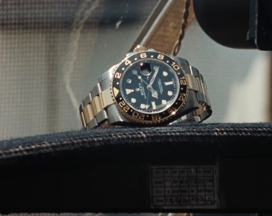 A sourced watch resting in display
